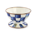 MacKenzie-Childs Royal Check Ice Cream Dish