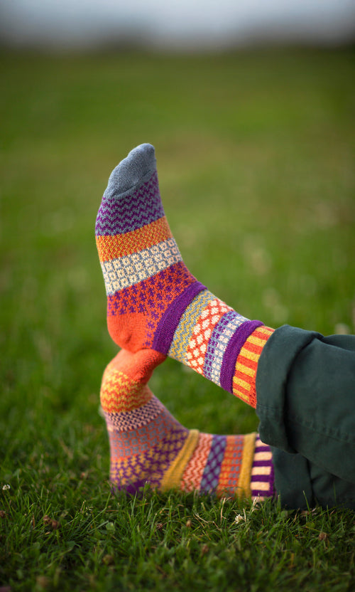 Hazel Crew Socks