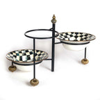 MacKenzie-Childs Serving Stand Large