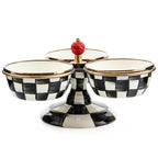 Courtly Check Enamel Triplicity by Mackenzie-Childs