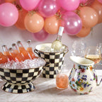 Courtly Check Design Enamel Wine Cooler