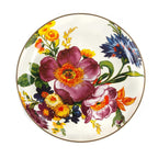 MacKenzie-Childs White Flower Market Abundant Bowl