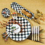 Mackenzie-Childs Courtly Check Serving Platter