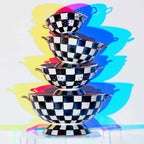 Courtly Check Enamel Almost Everything Bowl
