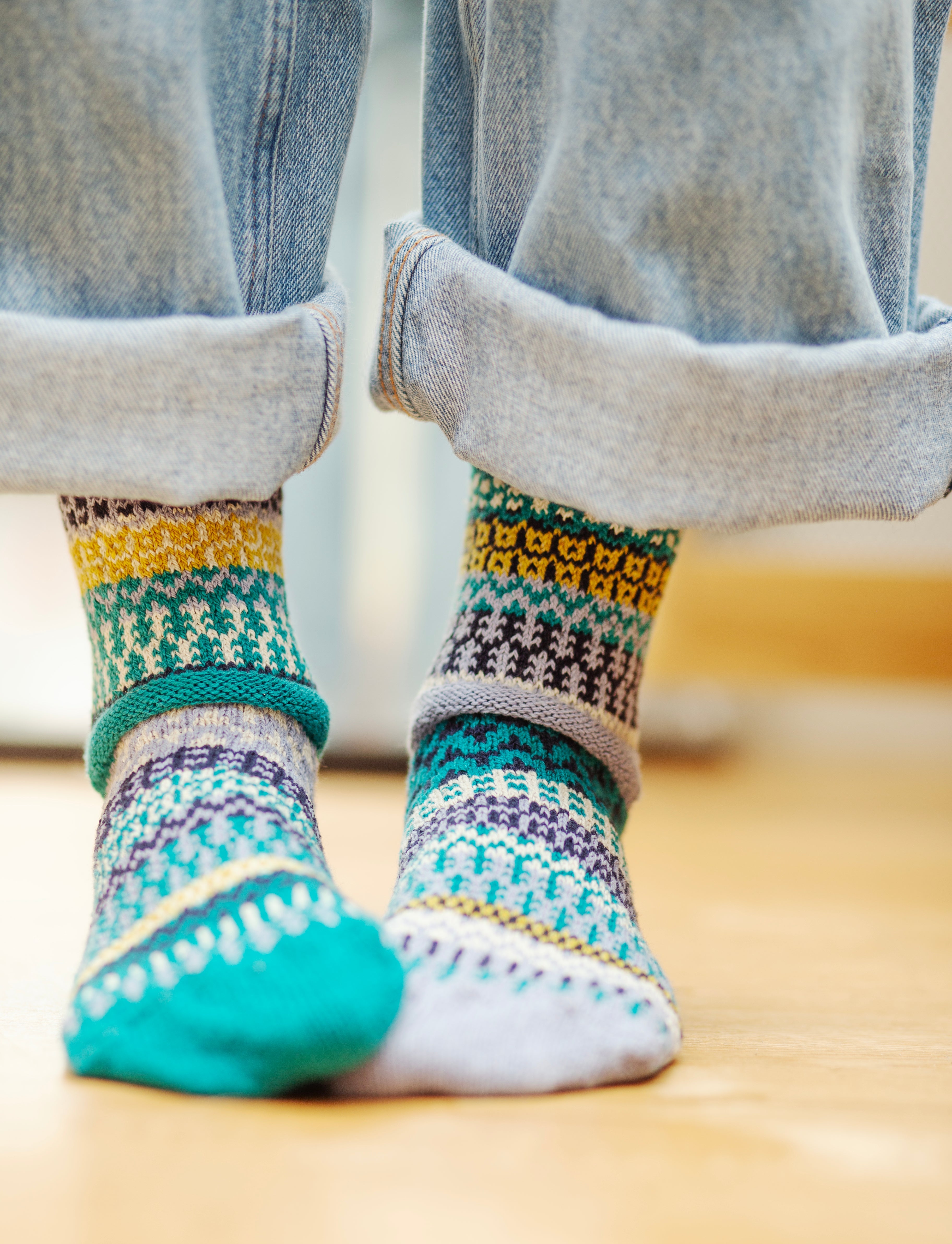 Agave Crew Socks